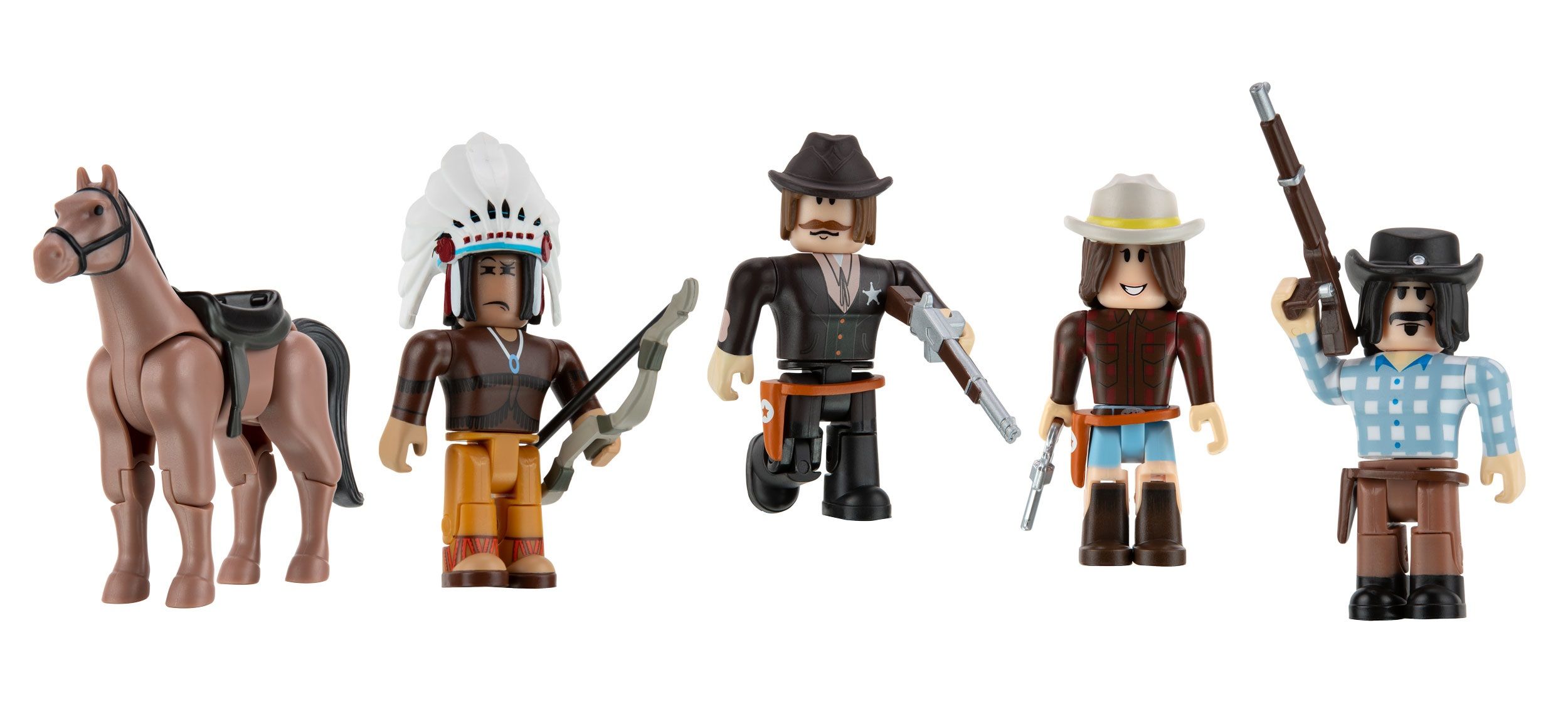 

Roblox Игровая коллекционная фигурка Jazwares Roblox Multipack Roblox's The Wild West W9