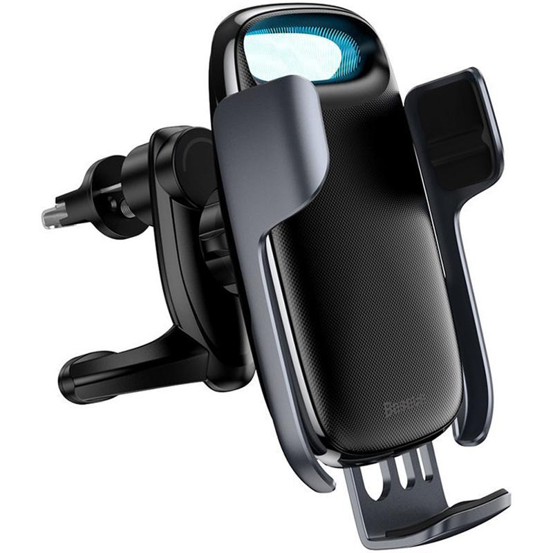 

Автодержатель для телефона с беспроводной зарядкой Baseus Milky Way Bracket Holder (WXHW02-01) Black