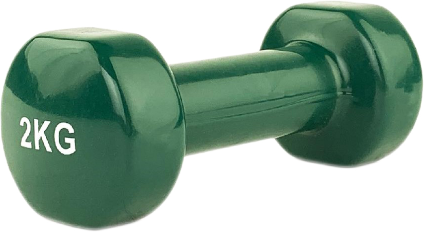 

Гантель виниловая Stein 2 кг Зеленый (LKDB-504A-2)