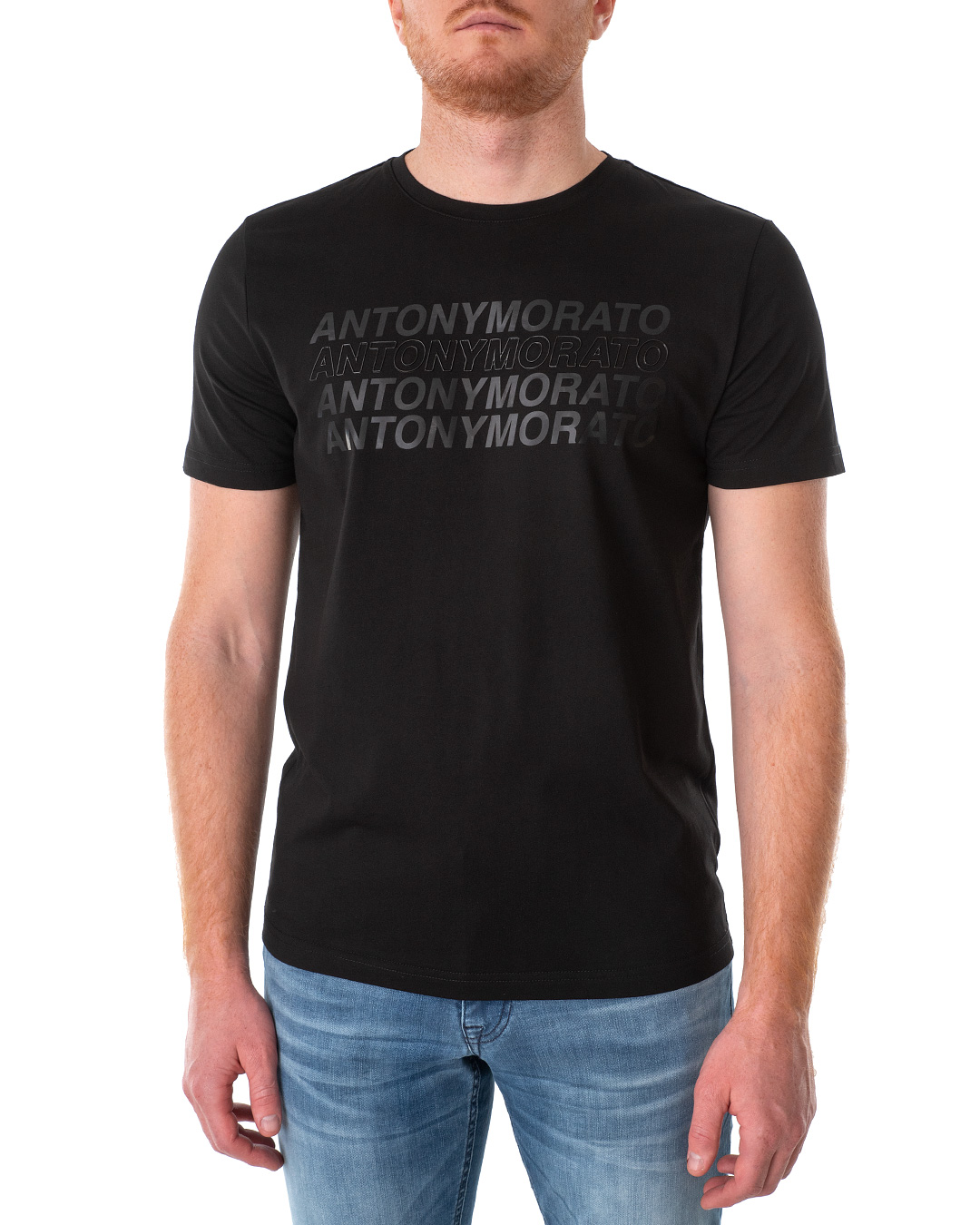 

Футболка чоловіча кор. рукав ANTONY MORATO (MMKS02095-FA100144-9000/22-1) Чорний, Футболка чоловіча кор. рукав ANTONY MORATO (MMKS02095-FA100144-9000/22-1) Чорний L