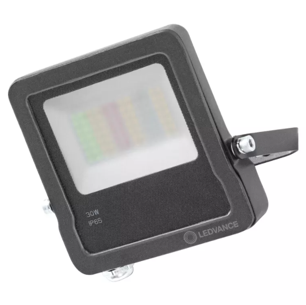 

Прожектор светодиодный Ledvance smart 30W/220-240V/3000K/100°/IP65 wifi/dim/rgb/tw (4058075474642)