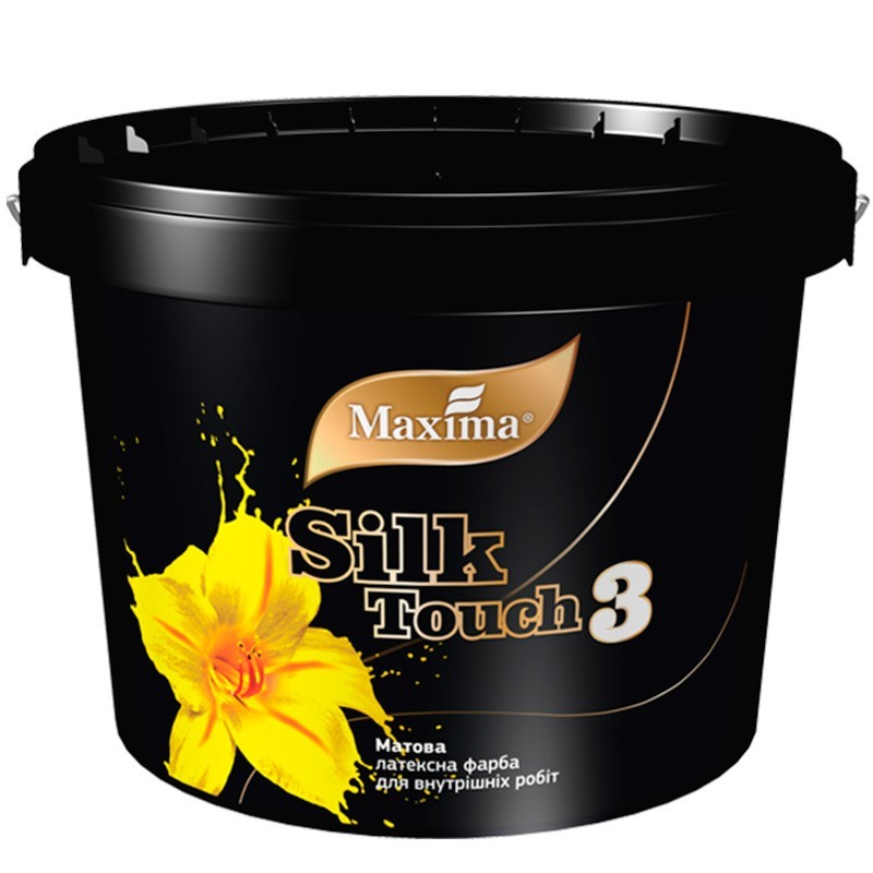 

Краска латексная Silk Touch 3 Maxima для внутренних работ матовая 12 кг