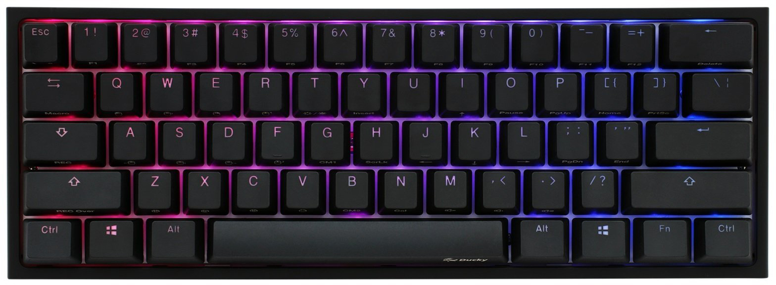 

Клавиатура проводная Ducky One 2 Mini Cherry Blue RGB LED UA/RU Black-White (DKON2061ST-CRUPDAZT1)