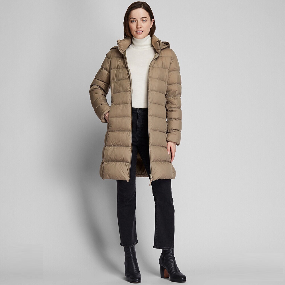 

Пальто Uniqlo женское суперлегкое пуховое с капюшоном  бежевое, Пальто Uniqlo женское суперлегкое пуховое с капюшоном XS бежевое