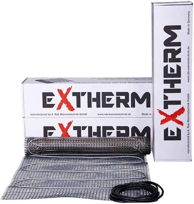 

Нагревательный мат двужильный Extherm 90 Вт 0.5 м² (ET ECO 050-180)
