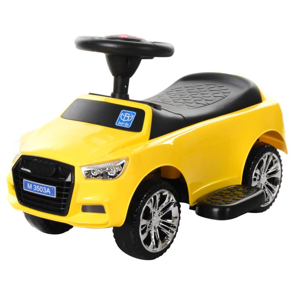 

Каталка-толокар Bambi M 3503A-6 Желтый 2 в 1