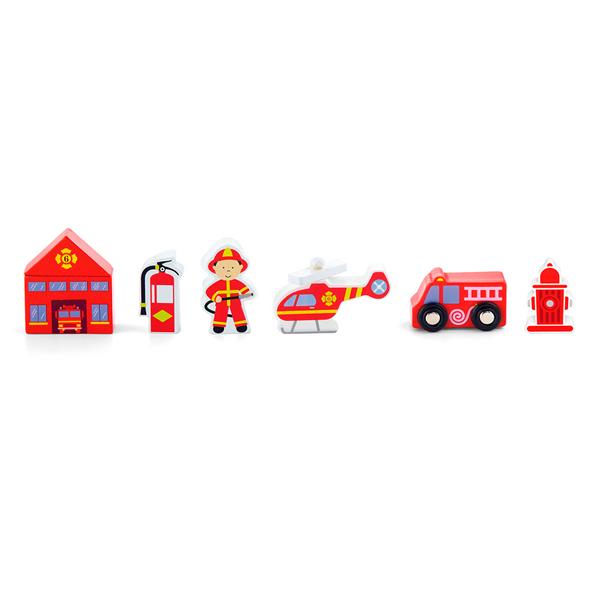 

Дополнительный набор к ж/д Viga Toys 'Пожарная станция' (50815)