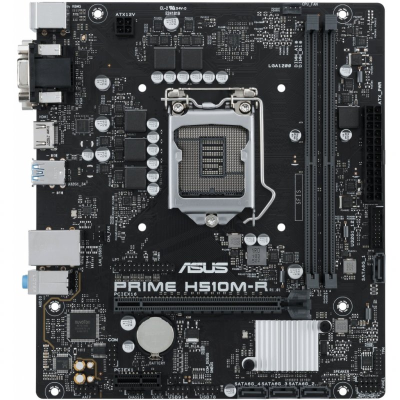 

Материнская плата ASUS PRIME H510M-R-SI