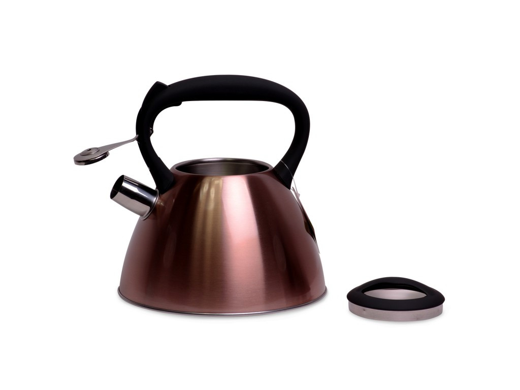 

Чайник из нержавеющей стали со свистком 3 л Kamille KM-0651-A