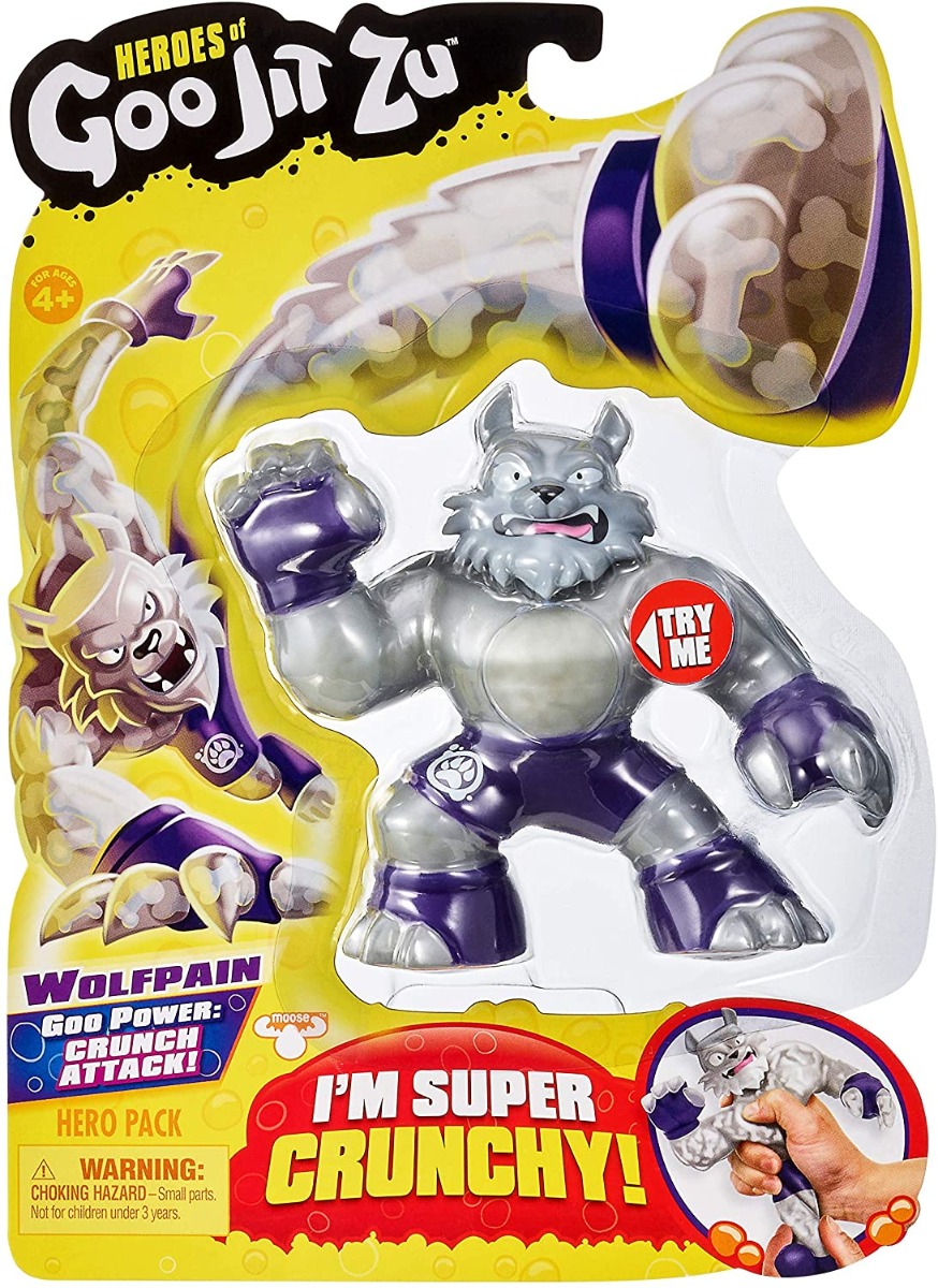

Фигурка Гуджитсу Волк Вольфпэйн (Wolfpain Wolf) Heroes of Goo Jit Zu