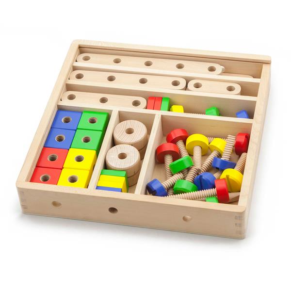 

Набор строительных блоков Viga Toys 53 детали (50490)