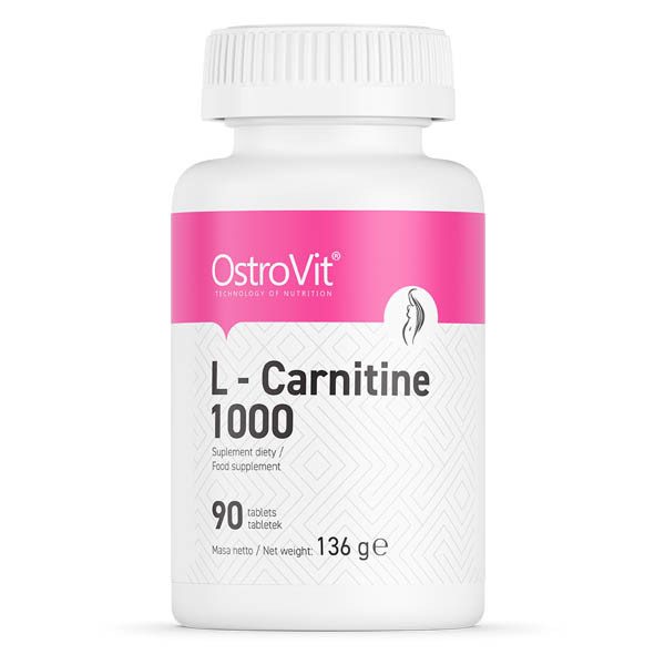 

Жиросжигатель Ostrovit L-Carnitine 1000 мг 90 таблеток