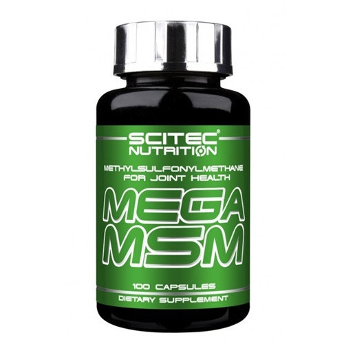 

Для суставов и связок Scitec Nutrition Mega MSM 100 капсул