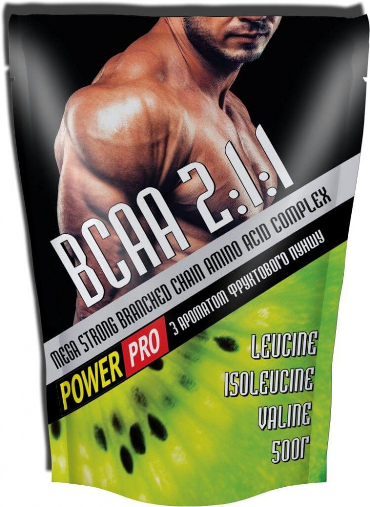 

Аминокислота Power Pro BCAA Mega Strong 2:1:1 500 г