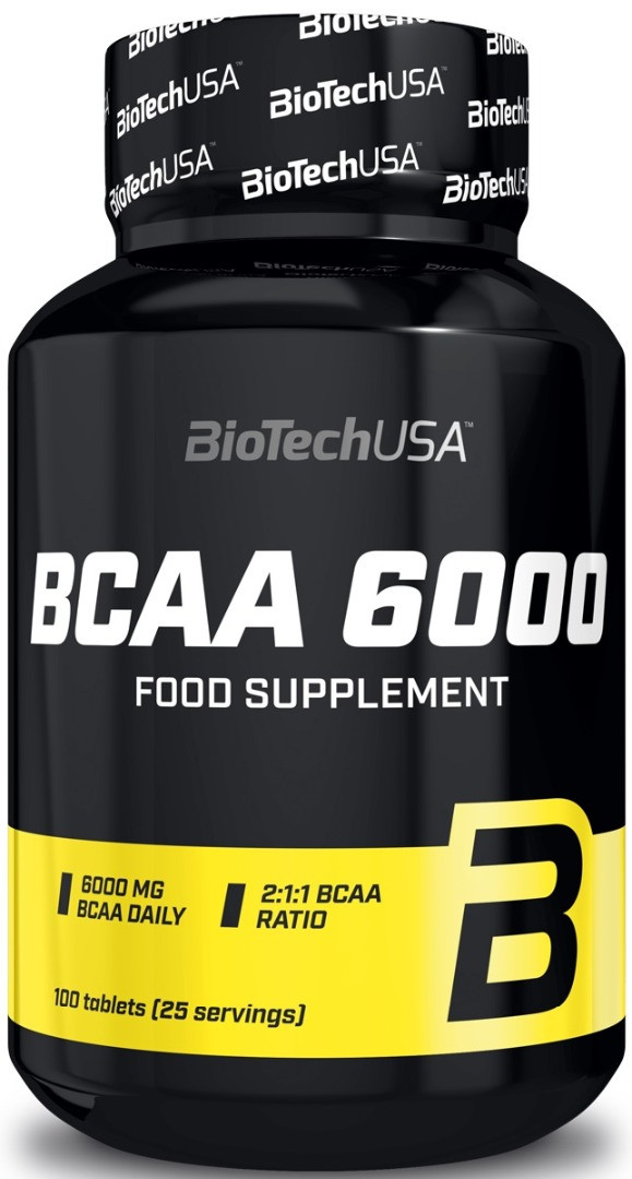 

Аминокислота Bioteсh BCAA 6000 100 таблеток