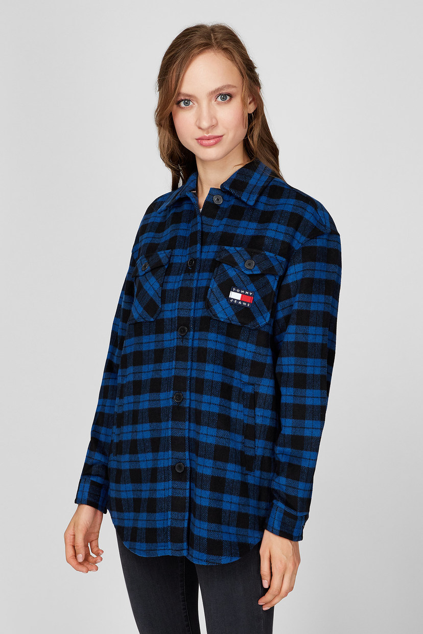 

Женская рубашка в клетку Tommy Hilfiger M DW0DW08920