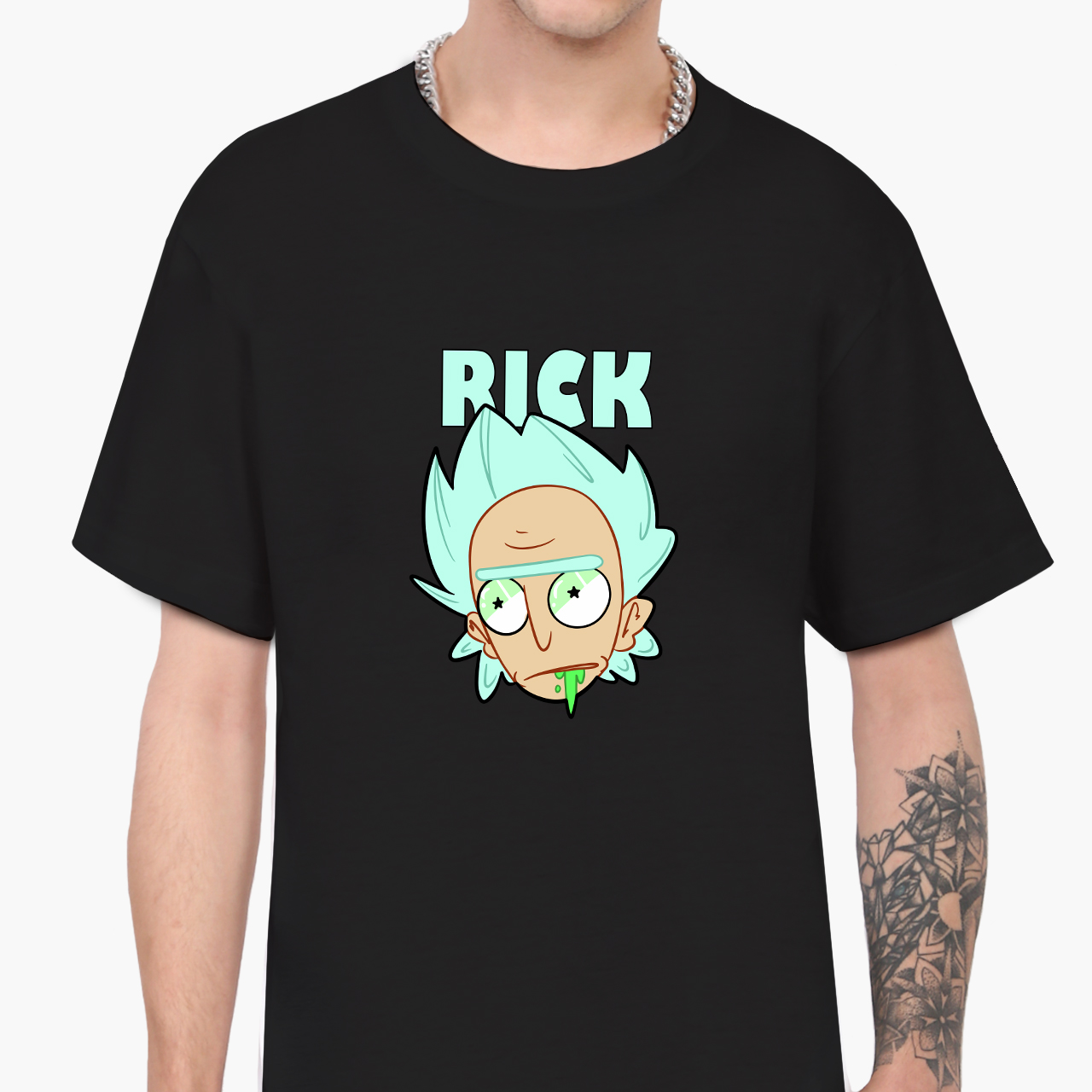 

Футболка мужская Рик и Морти Рик Санчез и Бендер (Bender Rick and Morty Rick Sanchez and Bender) (9223-2942-3)  Черная, Футболка мужская Рик и Морти Рик Санчез и Бендер (Bender Rick and Morty Rick Sanchez and Bender) (9223-2942-3) L Черная