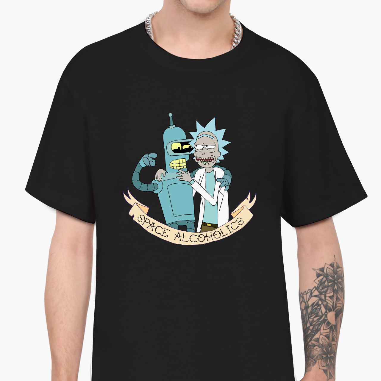 

Футболка мужская Рик и Морти Рик Санчез (Rick and Morty Rick Sanchez) (9223-2943-3)  Черная, Футболка мужская Рик и Морти Рик Санчез (Rick and Morty Rick Sanchez) (9223-2943-3) L Черная