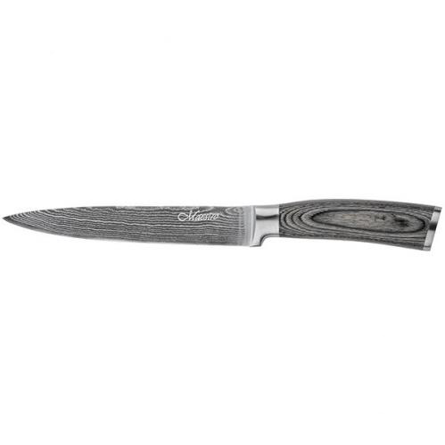 

Кухонный нож Maestro Damascus Steel поварской 178 мм MR-1483