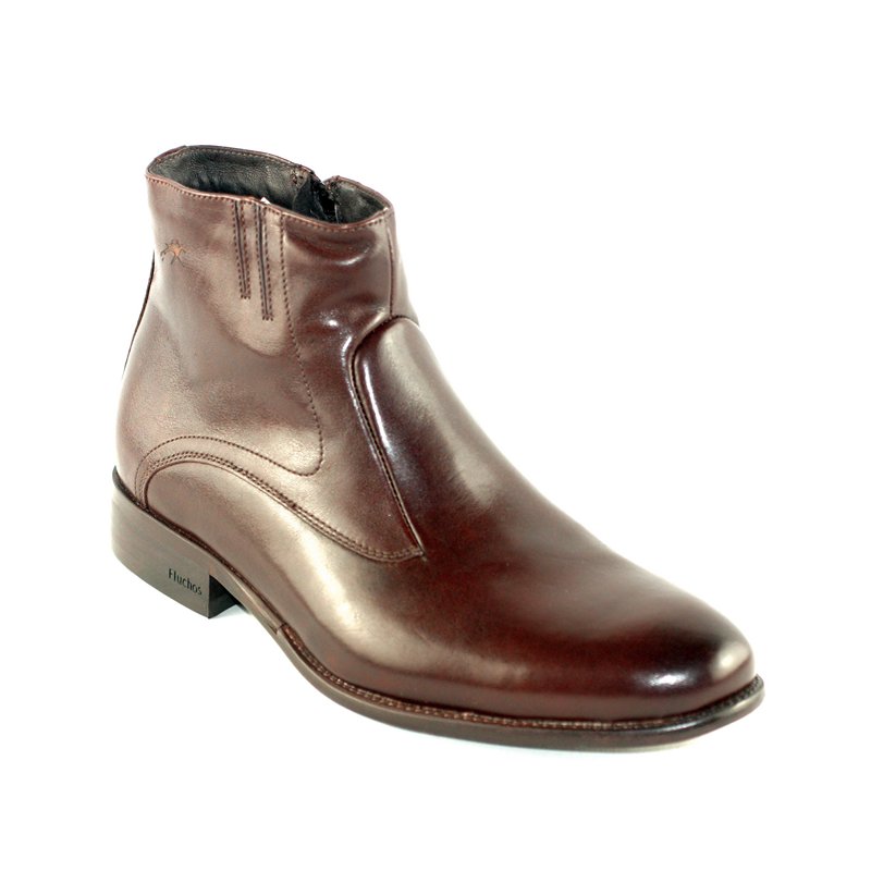 

Сапоги мужские Fluchos Hermes Cafe Leather Fur 40 кофейные