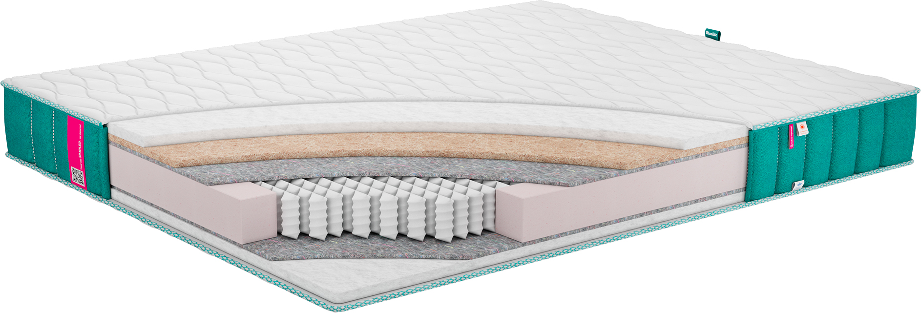 

Ортопедический матрас Famille Marie 2 в 1 180х200 см (17032023-15)