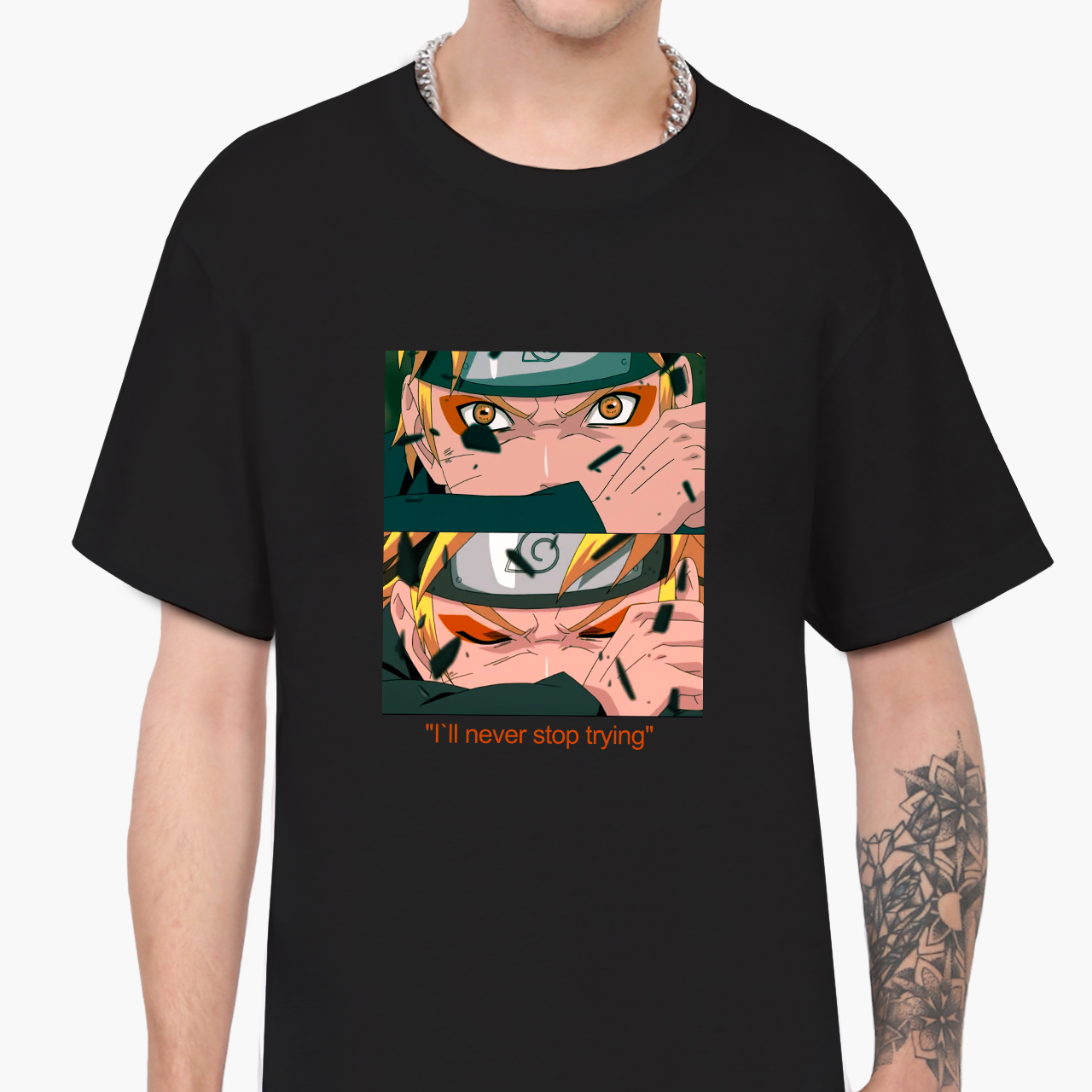 

Футболка мужская Наруто Узумаки (Naruto Uzumaki) (9223-2816-1)  Черная, Футболка мужская Наруто Узумаки (Naruto Uzumaki) (9223-2816-1) S Черная