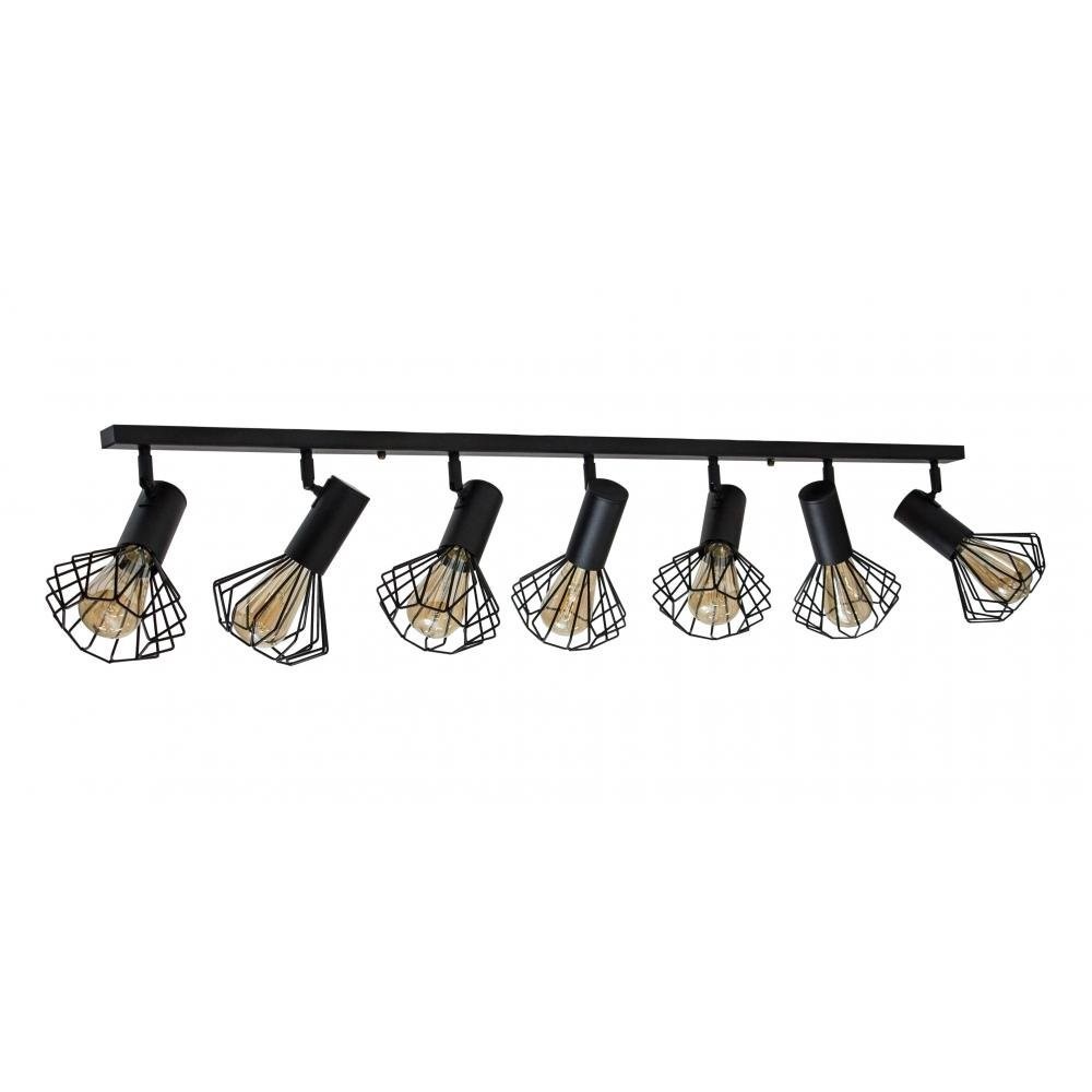 

Светильник лофт MSK Electric Diadem потолочный NL 22151-7 BK