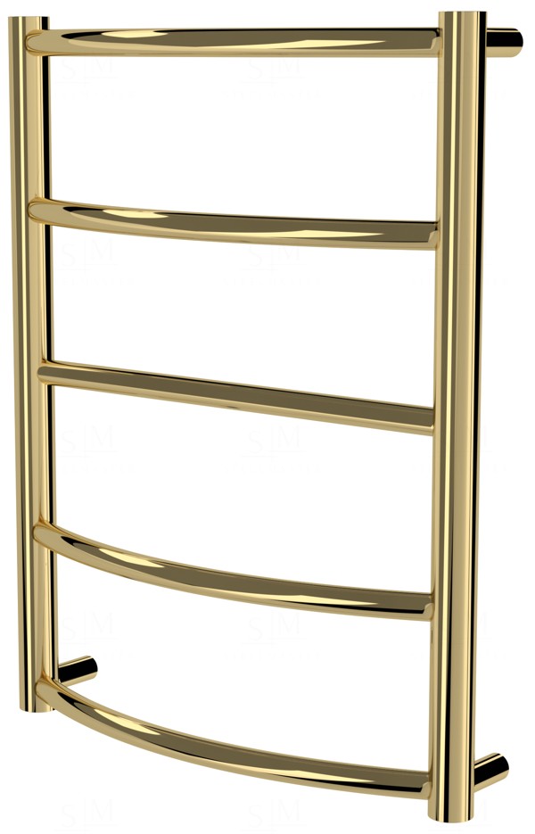 

Полотенцесушитель Classic 5 золото лесенка 550x432, gold