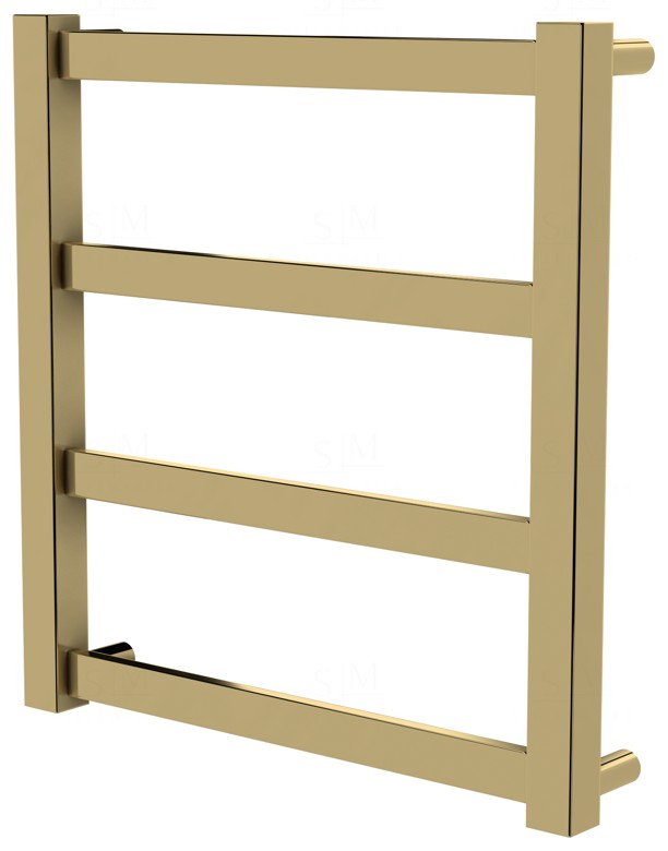 

Золотая сушилка для полотенец Extra 4 лесенка 450x430, gold