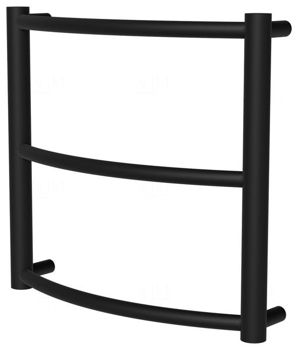

Полотенцесушилка Classic 3 черная RAL9005 лесенка 400x432, black