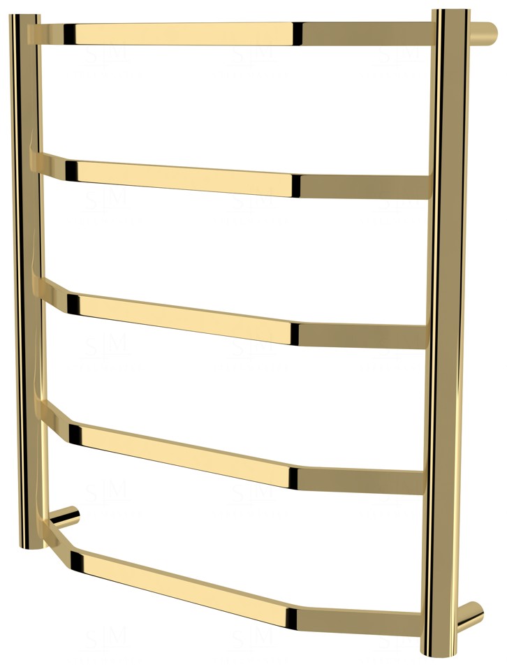 

Золотая сушилка для полотенец Luxe 5 лесенка 550x532, gold