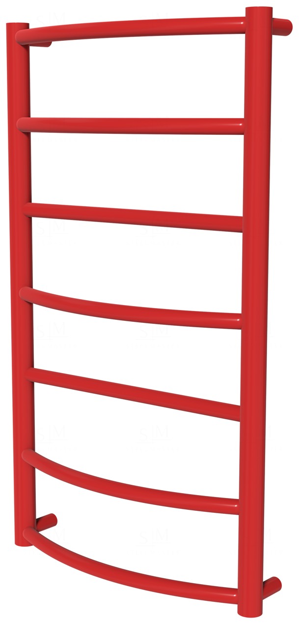 

Красный полотенцесушитель Classic 7 RAL3020 лесенка 750x432, red