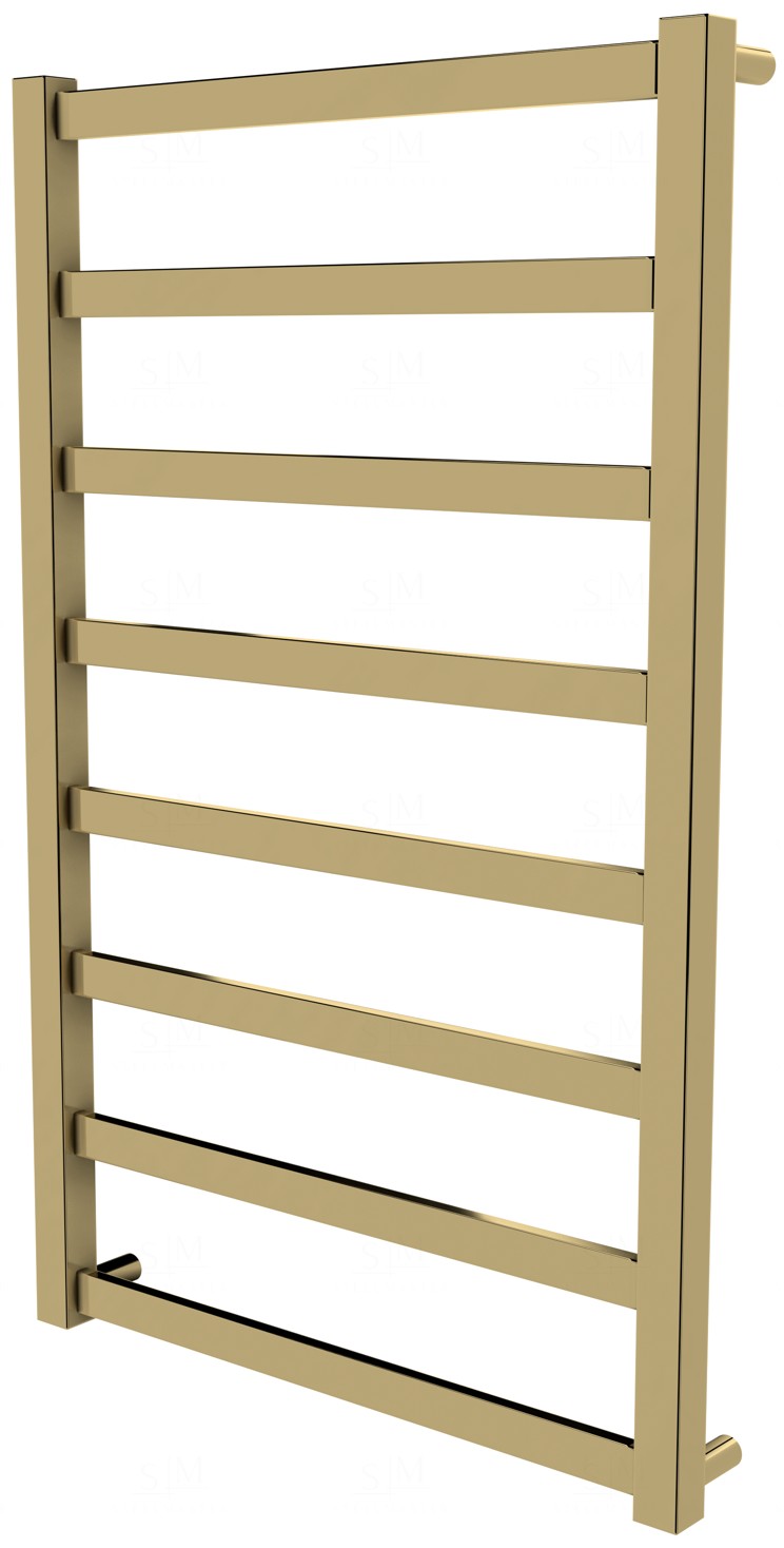

Полотенцесушитель Extra 8 золото лесенка 850x530, gold