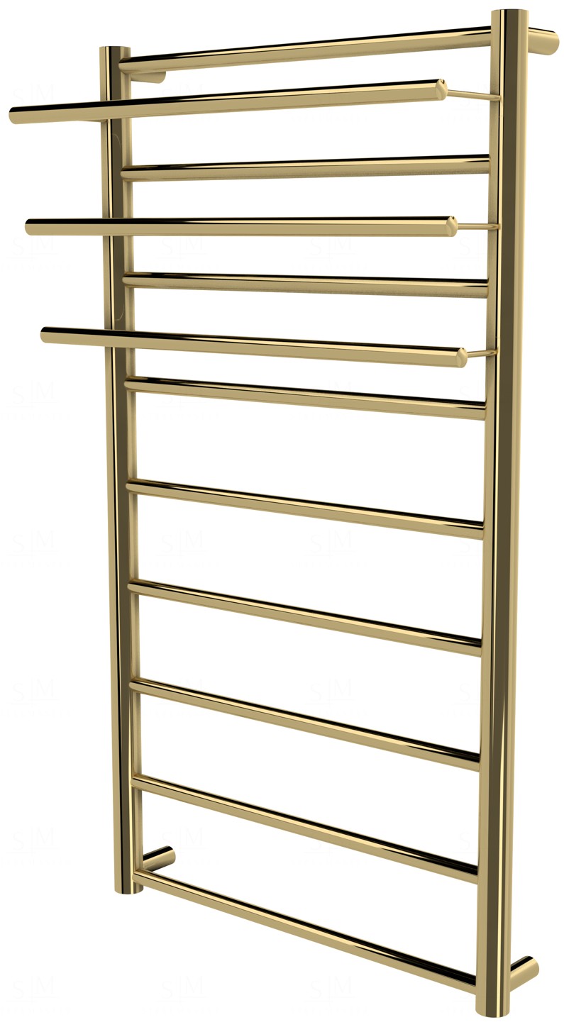 

Золотая сушилка для полотенец Elegant 9 лесенка 950x482, gold