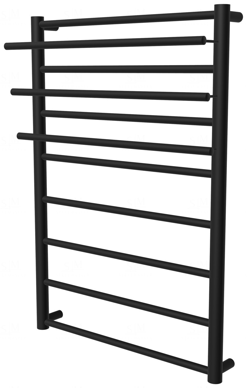 

Черный полотенцесушитель Elegant 8 RAL9005 лесенка 850x532, black