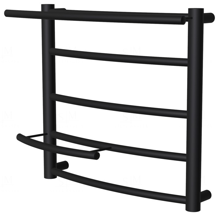 

Черный полотенцесушитель Safo 5 RAL9005 лесенка 400x432, black