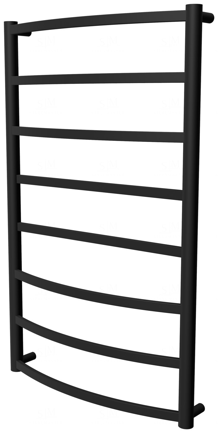 

Сушилка для полотенец Elite 8 черная RAL9005 лесенка 850x532, black