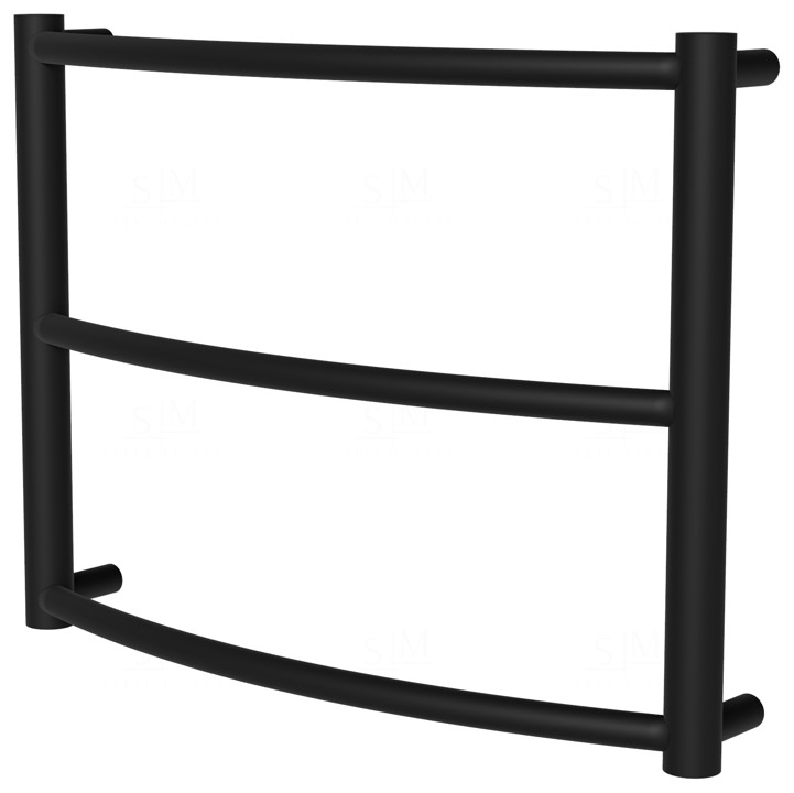

Сушка для полотенец Classic 3 черная RAL9005 лесенка 400x532, black