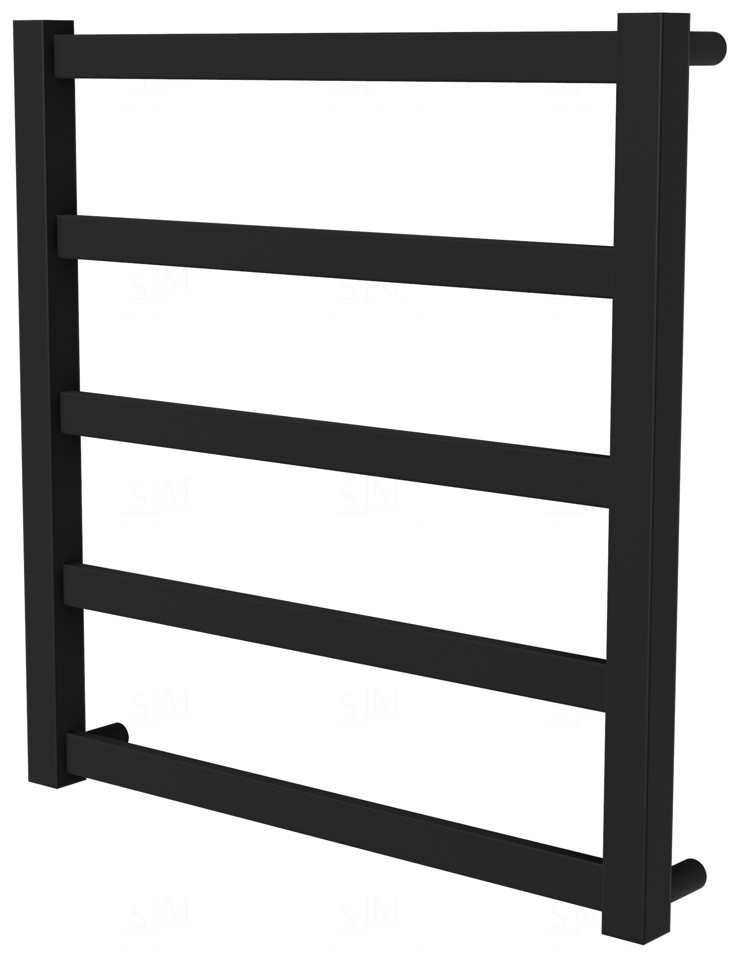 

Черный полотенцесушитель Extra 5 RAL9005 лесенка 550x530, black
