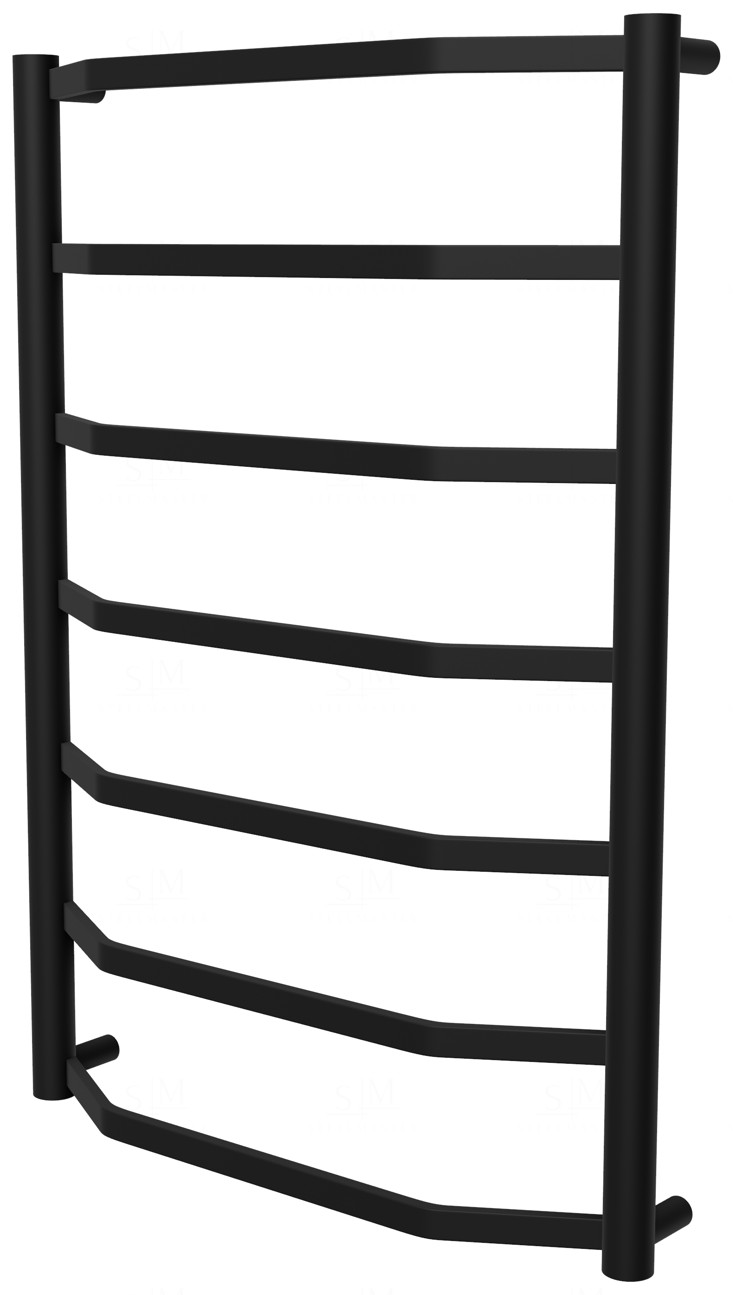 

Полотенцесушитель Luxe 7 черная RAL9005 лесенка 750x532, black