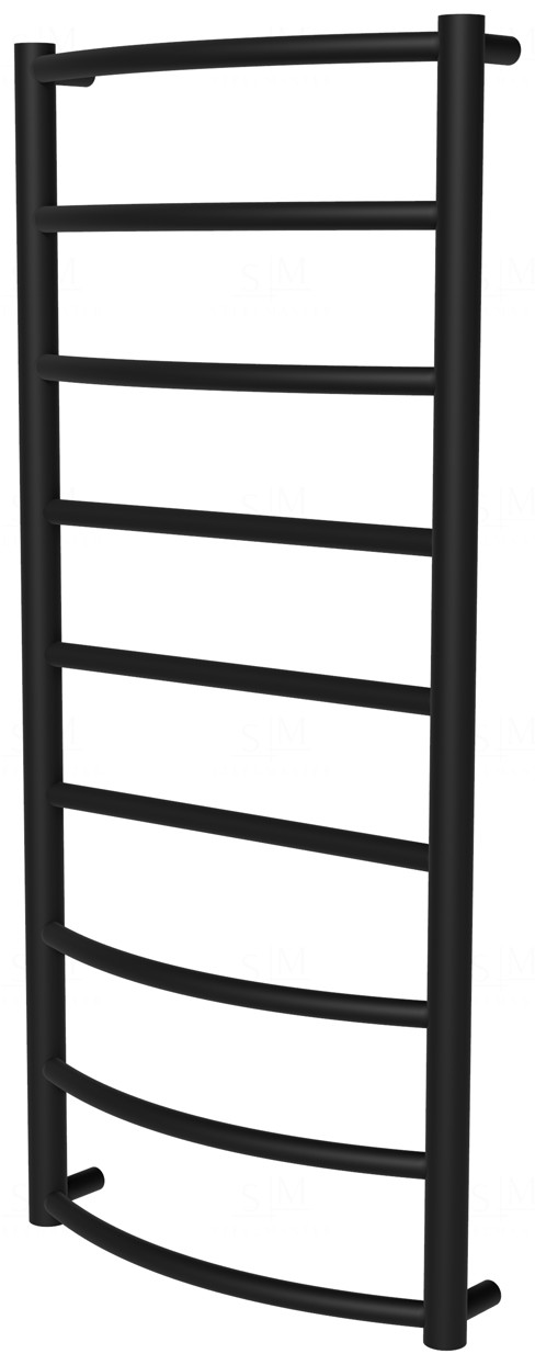 

Черная сушилка для полотенец Classic 9 RAL9005 лесенка 950x432, black