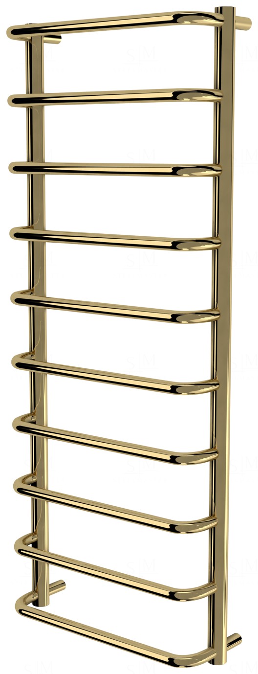 

Сушка для полотенец Modern 10 золото лесенка 1050x432, gold