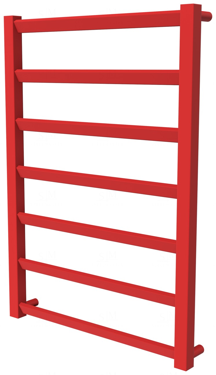 

Сушилка для полотенец Slide 7 красная RAL3020 лесенка 750x530, red