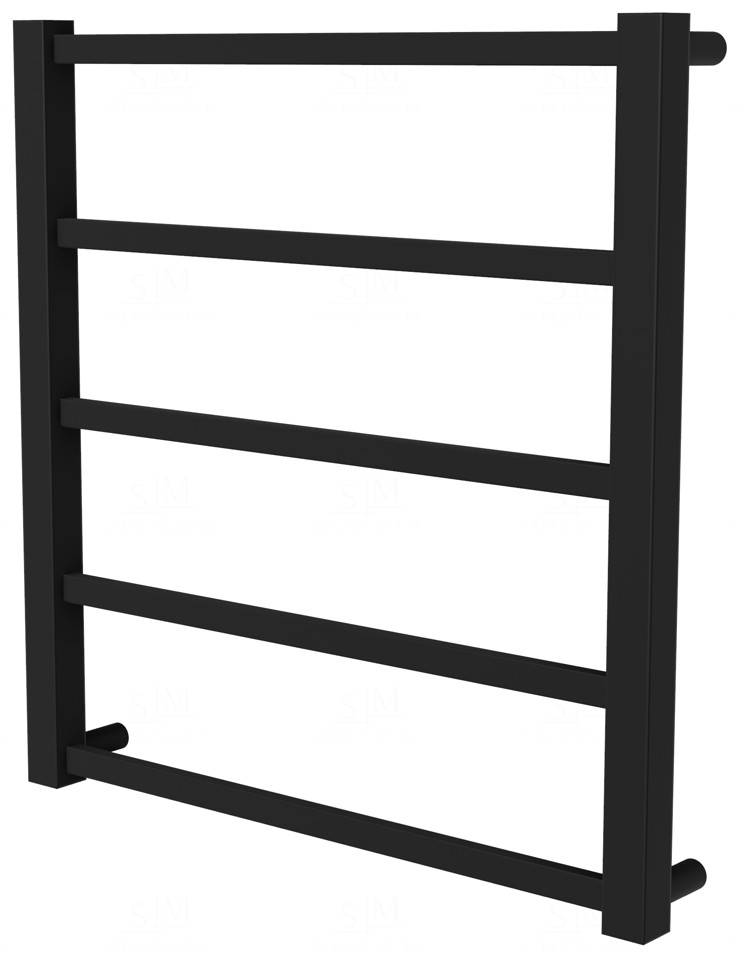 

Полотенцесушитель Quatro 5 черная RAL9005 лесенка 550x530, black