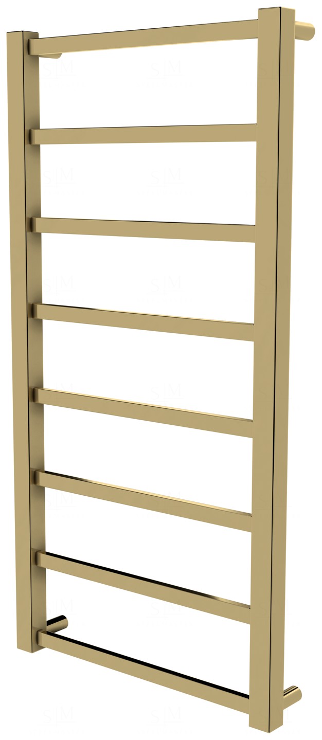 

Золотая сушка для полотенец Quatro 8 лесенка 850x430, gold
