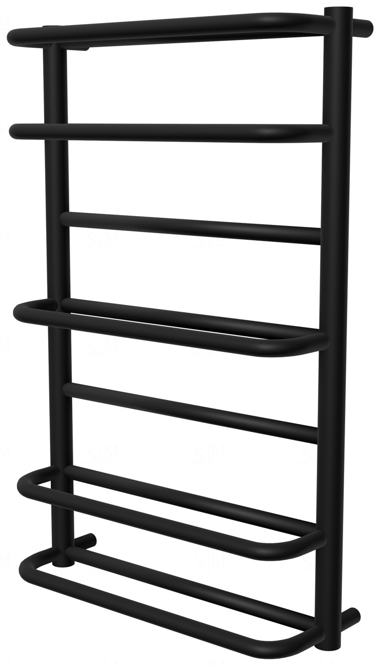 

Полотенцесушитель Comfort 7 черная RAL9005 лесенка 750x482, black