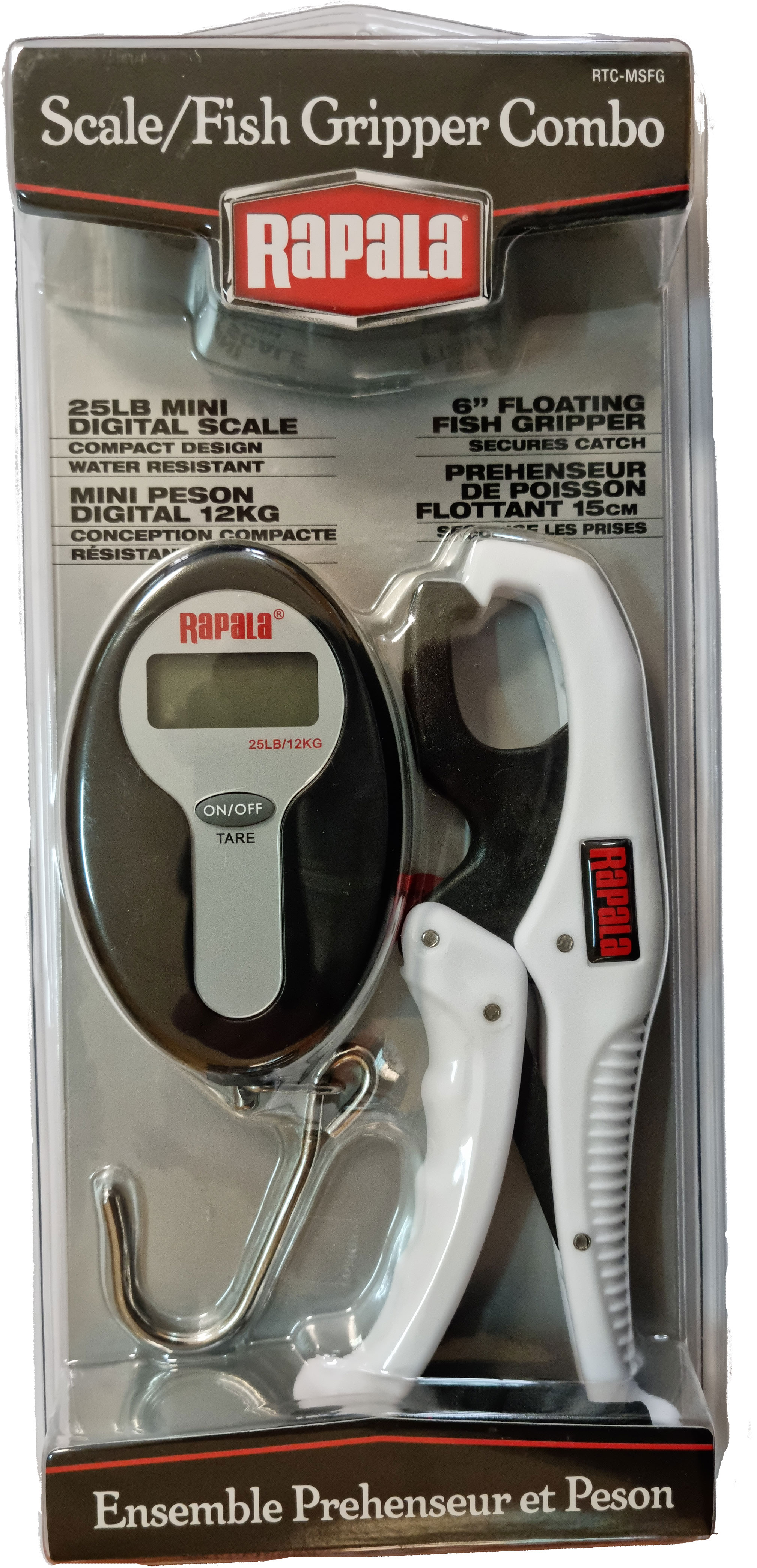 

Набор инструментов Rapala (электронные весы 12 кг, захват) (RTC-MSFG)