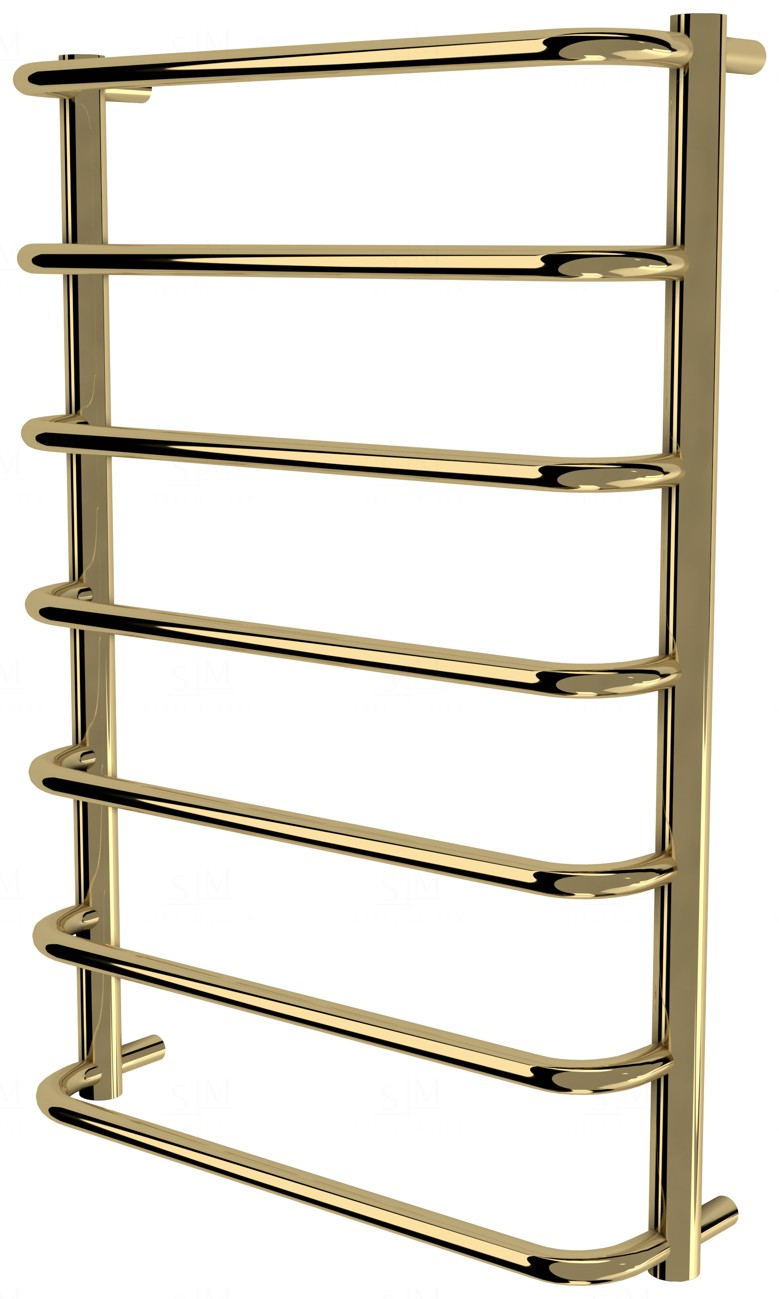 

Золотая сушилка для полотенец Modern 7 лесенка 750x532, gold