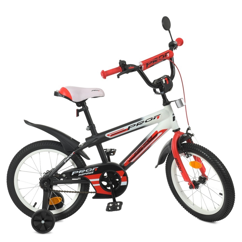 

Велосипед PROFI Inspirer 16" Black-Red-White (Y16325-1)