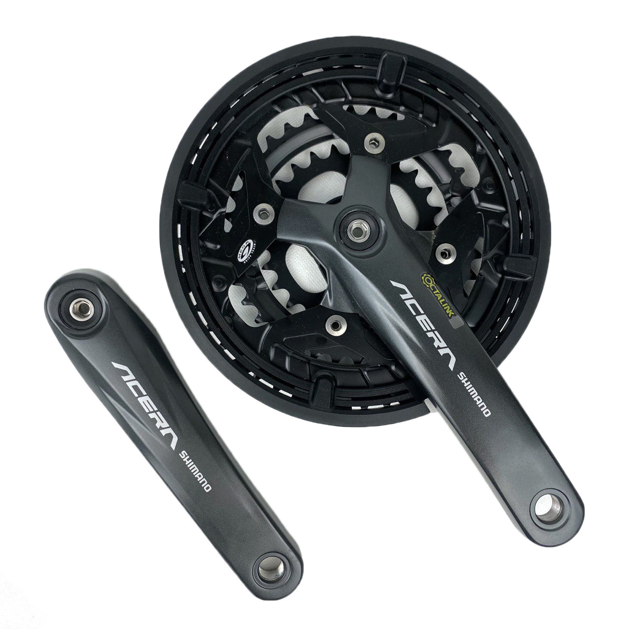 

Шатуны система Shimano Acera FC-M391 26/36/48Т Octalink 170мм